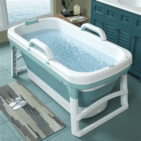 HotMax Inflatable Bathtub Adults with Electric Air Pump and Bath Pillow for Shower, SPA and Apartment,. . Collapsible bathtub for adults